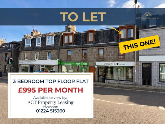 Top Class 3 Bedroom Top Floor Flat